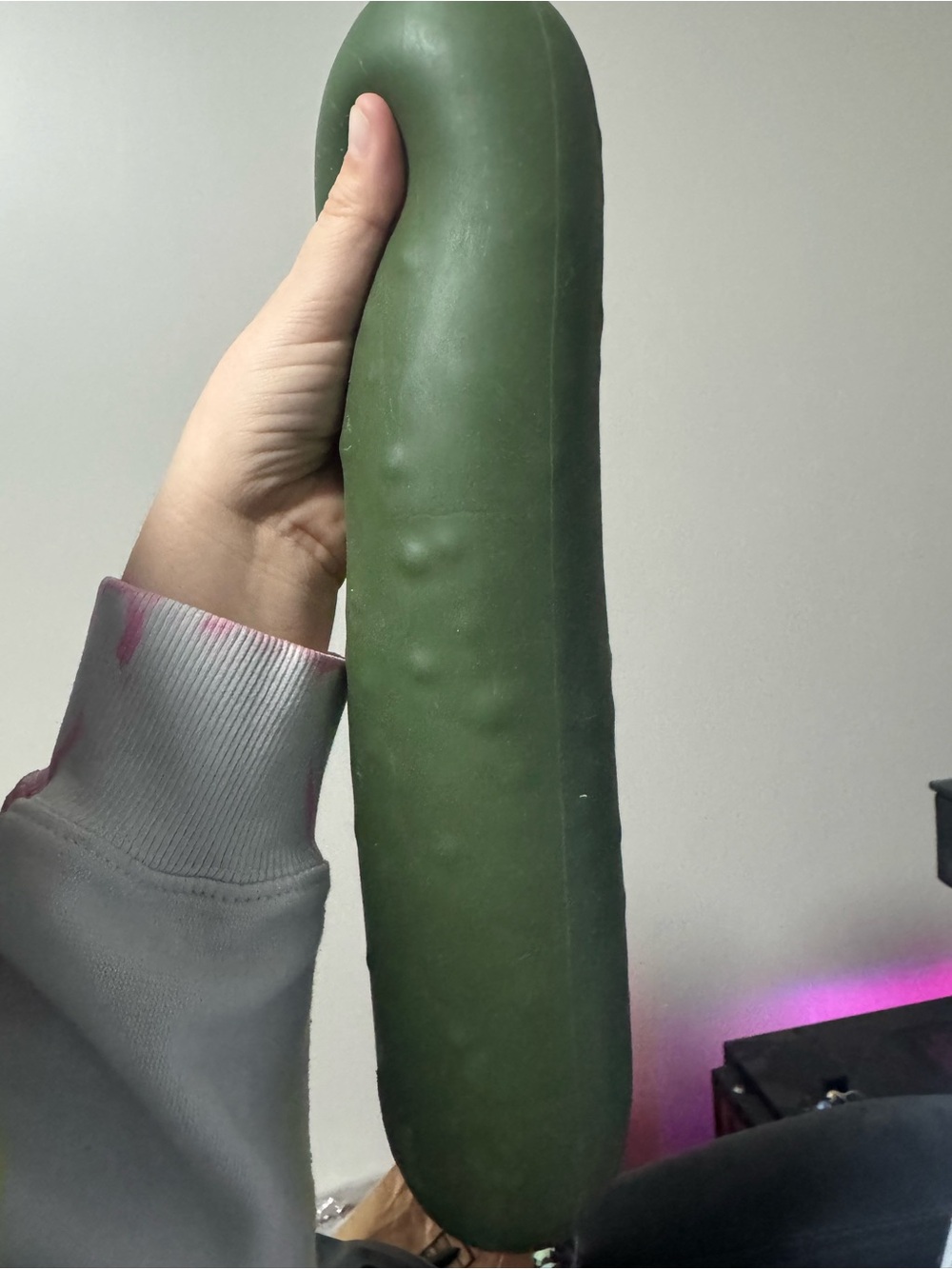 RMS Crazy Fun Squishy Pickle, new